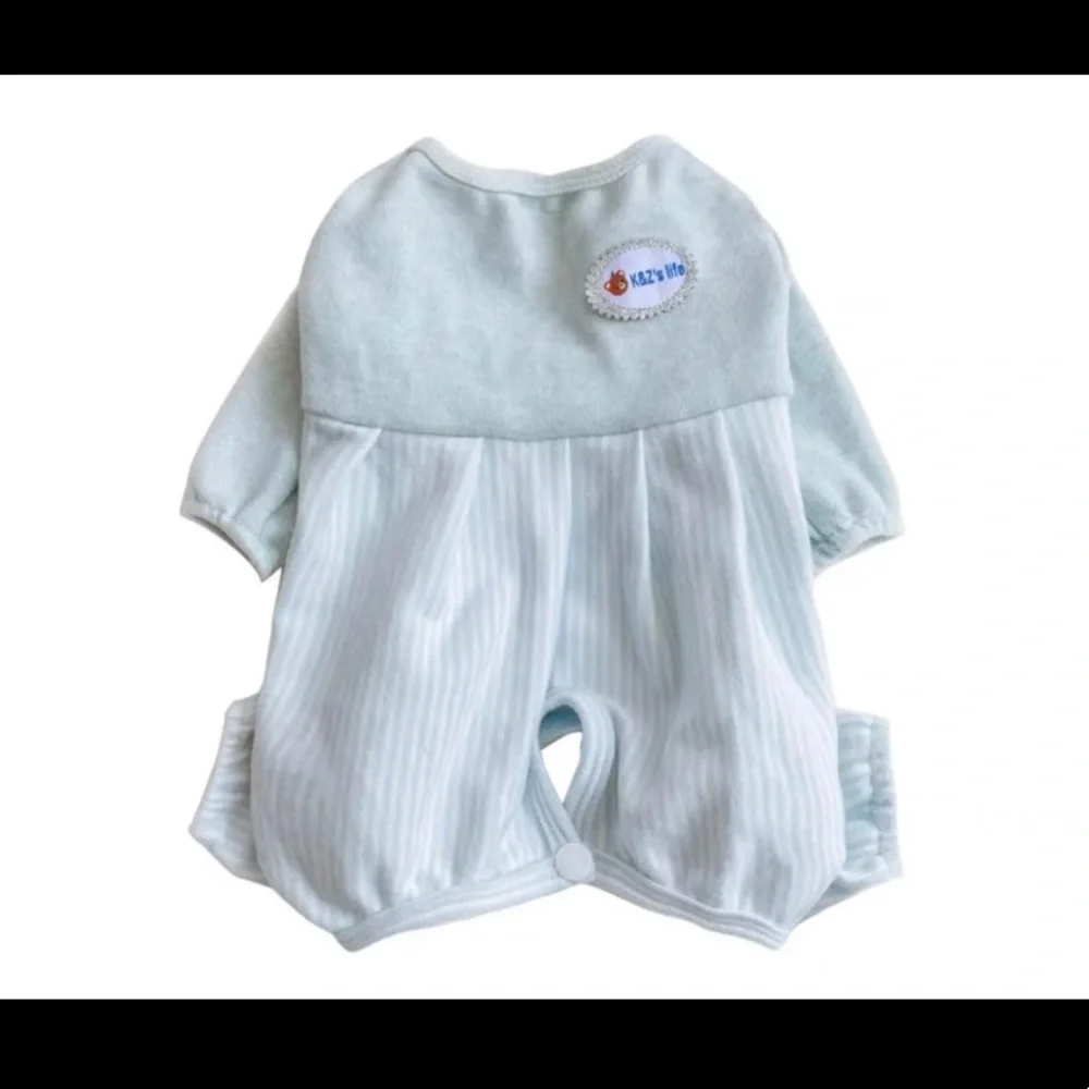 Puppy four feet pajamas, dog clothes, dog pajamas, pet clothes